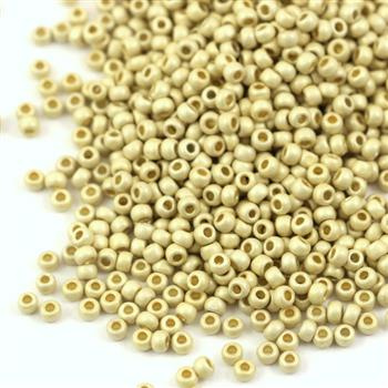 Toho Round 11/0 Permanent Finish - Matte Galvanized Aluminum [10g]