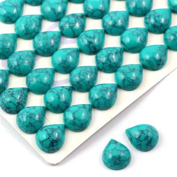 Kaboszon syntetyczny łezka 16x13mm