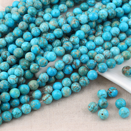 Jaspis lazurowe wybrzeże kula gładka turkusowa 10mm