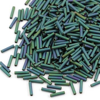 Toho Bugle #3 Matte-Color Iris - Teal 9mm [5g]