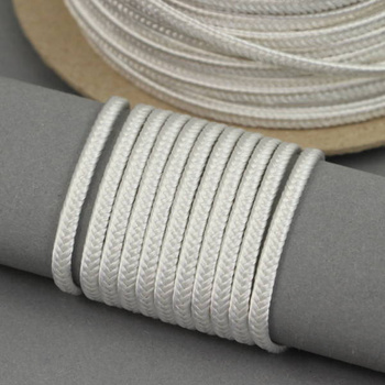 Sznurek sutasz POLSKI WISKOZA 2,8mm biały [1metr]