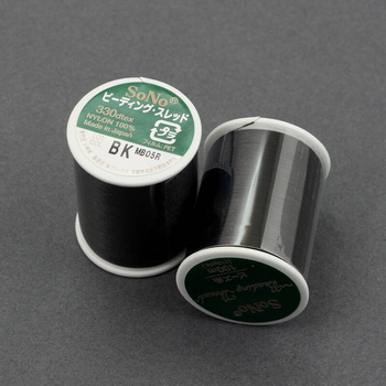 Nozue Sonoko nici nylonowe black [szpula 100m]