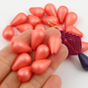 Drop Beads Velvet Coral 18x11mm [4szt]