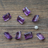 Ametyst fasetowany do oprawy jubilerskiej prostokąt 9x7mm