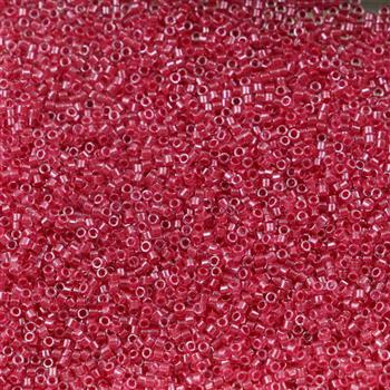 Miyuki Delica 11/0 Sparkling Lined Dark Pink Crystal [5g]