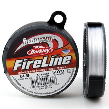 Beadsmith Fireline nić żyłkowa crystal 0,2mm / 45m
