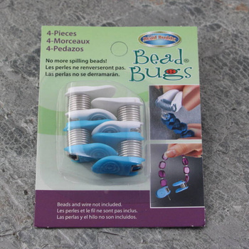 Zestaw stoperów  Bead Bugs do zabezpieczania nawleczonych koralików [4szt]