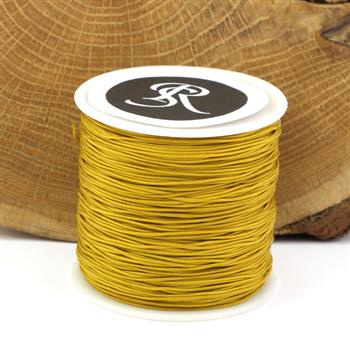 Sznurek nylonowy miodowy 0,8mm [szpula 100m]