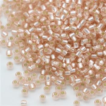 Toho Round 11/0 Silver-Lined Frosted Rosaline [10g]