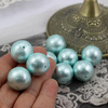 Miyuki Cotton Pearls Aqua kula 20mm
