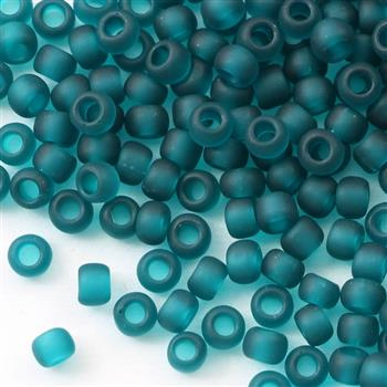 Toho Round 8/0 Transparent-Frosted Teal [10g]