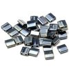 Miyuki Tila Beads 5x5x1,9mm Light Gunmetal [30szt]