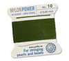 Griffin Nici nylonowe z igłą olive 0,90mm [2m]