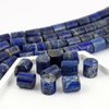Lapis lazuli z pirytem wałek gładki 13x12mm
