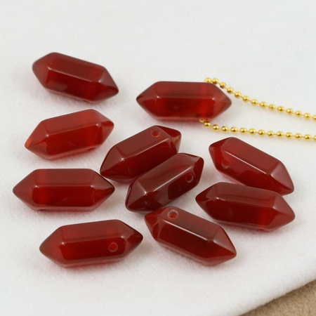 Agat karneolowy zawieszka grot 20x9mm