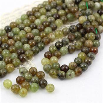 Granat zielony kula 8mm