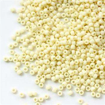 Toho Round 11/0 Opaque-Frosted LT Beige [10g]