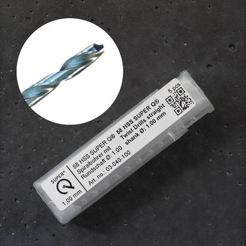 Wiertło 1mm 58HSS SuperQ (Niqua) [5szt]