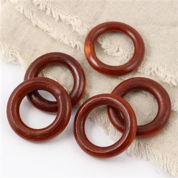 Drewniany ring brązowy 38mm