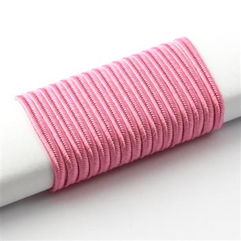 Sznurek sutasz wiskoza Pega 3mm różowy [1 metr]