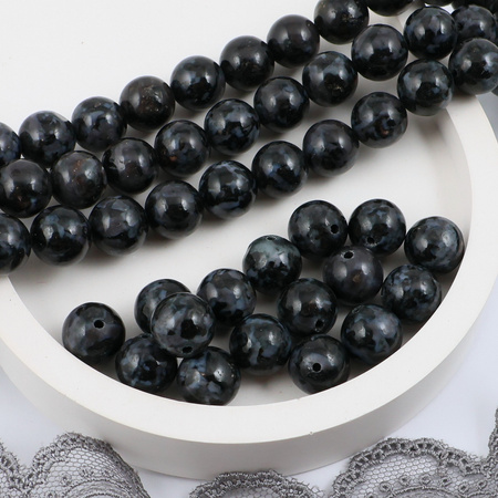 Indygo gabro kula gładka 10mm