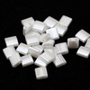 Miyuki Tila Beads 5x5x1,9mm White Pearl [30szt]