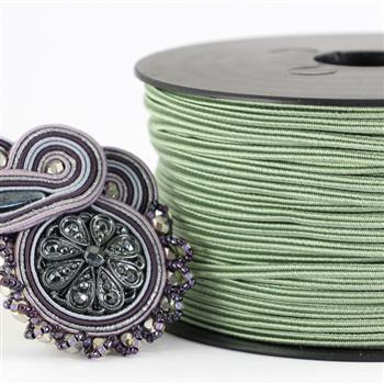 Sznurek sutasz acetat ITALY 2,5mm lichen [1metr]