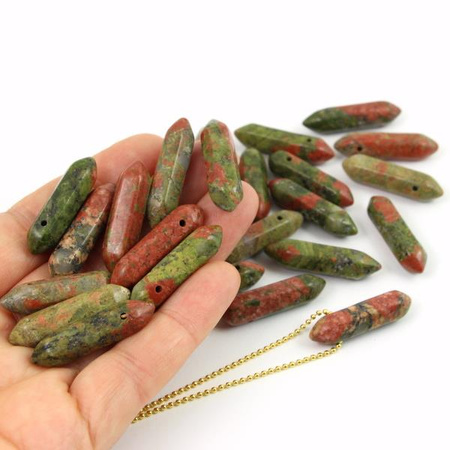 Unakit zawieszka grot 32x9mm