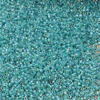 Miyuki Delica 11/0 Lined Aqua Blue AB [5g]