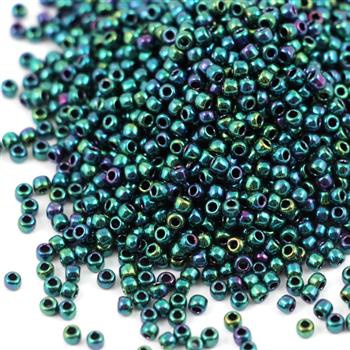 Toho Round 11/0 Higher-Metallic June Bug [10g]