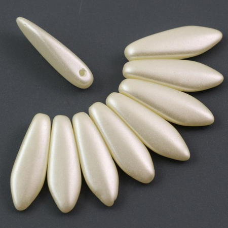 Dagger Alabaster Pastel Light Cream 5x16mm [6szt]