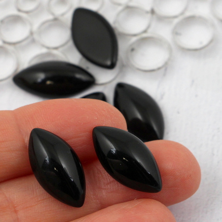 Kaboszon szklany Jet wrzeciono 20x10mm