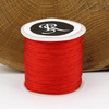 Sznurek nylonowy czerwony 0,8mm [szpula 100m]
