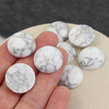 Kaboszon howlit marmurkowy moneta 20mm