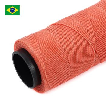 Sznurek do makramy brazylijski woskowany Salmon 1mm [1metr]