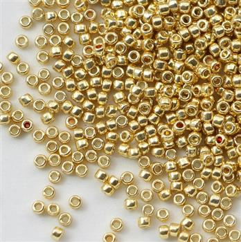 Toho Round 15/0 Permanent Finish-Galvanized Starlight [5g]