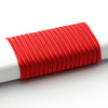 Sznurek sutasz acetat Pega 3mm czerwony [1 metr]