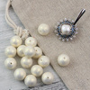 Miyuki Cotton Pearls Rich Cream kula 8mm