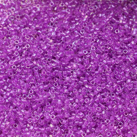 Miyuki Delica 11/0 Lined Lilac AB [5g]