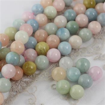 Morganit kula gładka 12mm [nie parujemy]