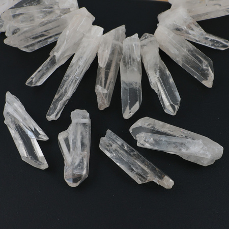 Kryształ górski sopel grot 48-80mm