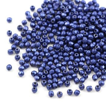 Fire Polish 2mm Saturated Metallic Super Violet [80szt]