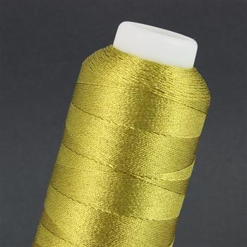Nici metalizowane 0,4mm/6splot BRASS GOLD [1metr]