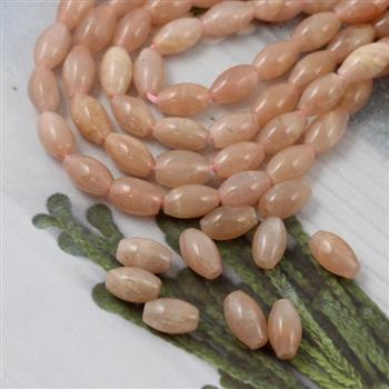 Kamień słoneczny oliwka 8x5mm