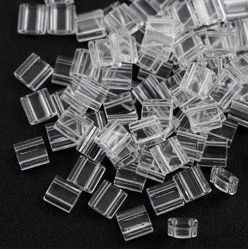 Miyuki Tila Beads 5x5x1,9mm Crystal [30szt]