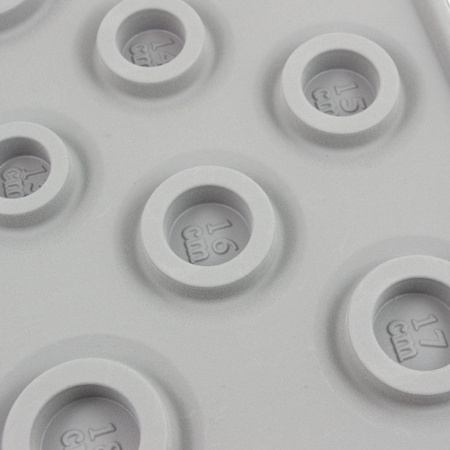 Taca / tablica do projektowania bransolet szara 35x26cm