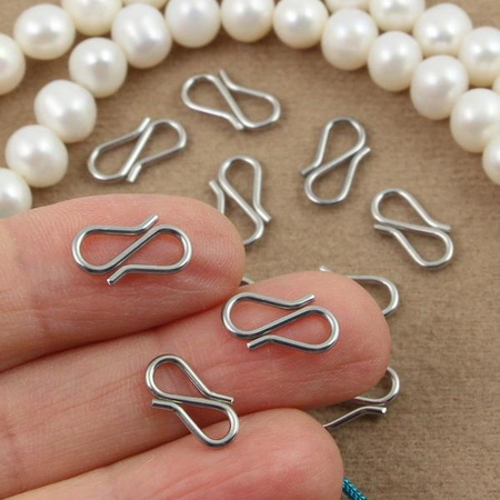 Zapięcie typu S stal szlachetna 13x7mm