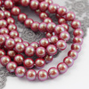 Preciosa Nacre Round Pearl Maxima Pearlescent Red 6mm [6szt]