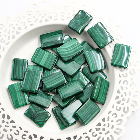 Kaboszon malachit naturalny 24-26x18mm