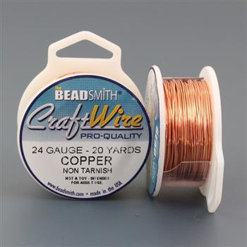 Beadsmith Drut miedziany COPPER 0,5mm/18,4m